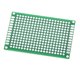 thumbnail image 1 of DQrwqpou Placa Circuito Soldadura Prototipo PCB Universal Doble Cara 5 Piezas (verde 60 X 40 Mm), 1 of 6