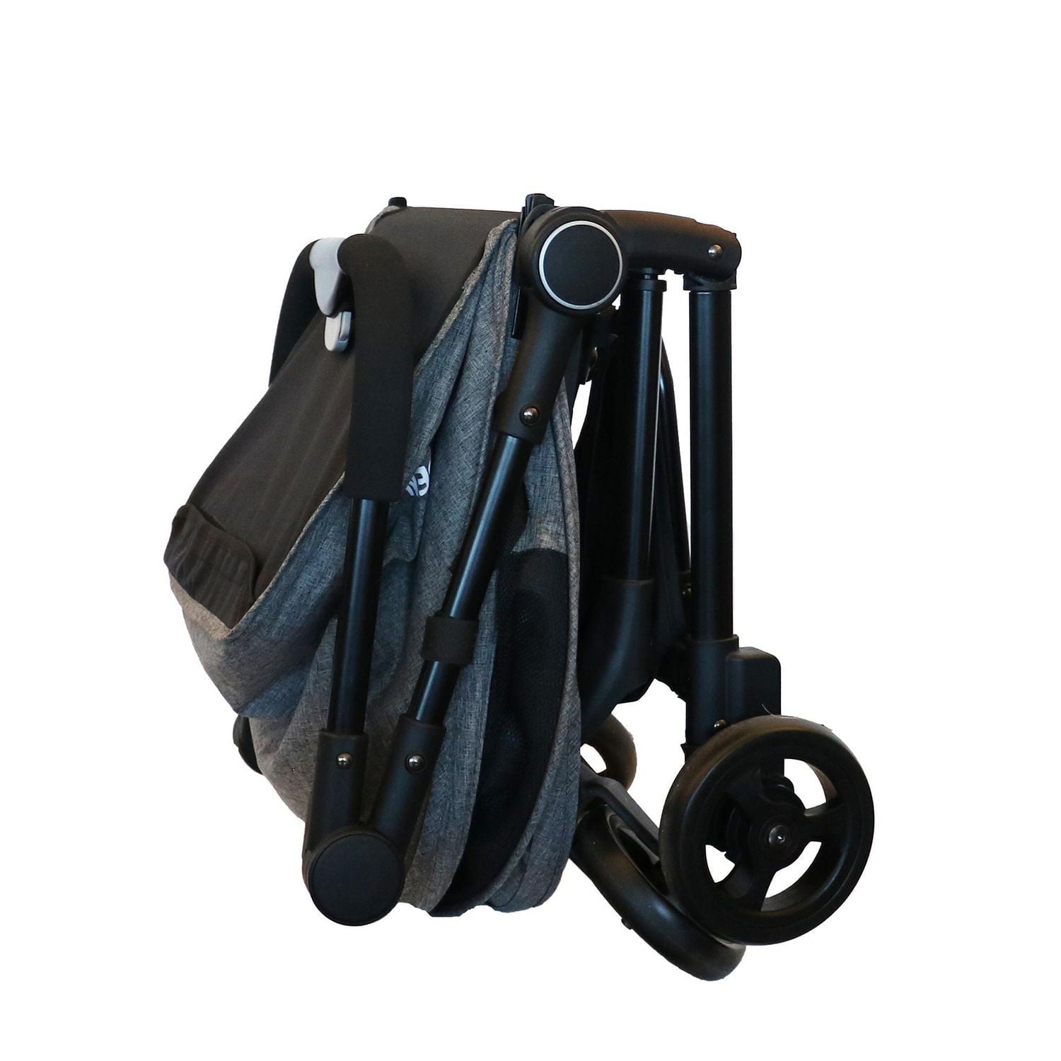 Poussette pour animal domestique (chien et chat) Genius City de Gen7Pets- Noir