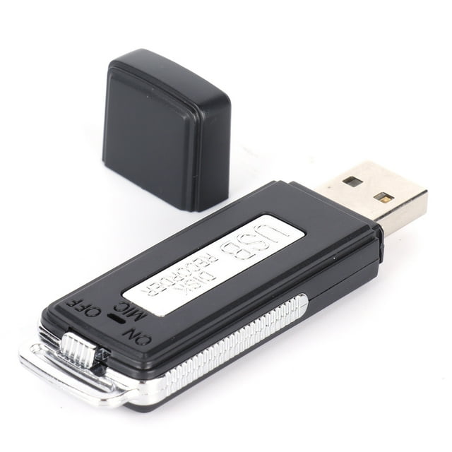 Grabadora de voz digital portátil U01 con almacenamiento en disco U para conferencias y entrevistas (16 GB)