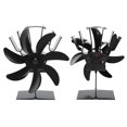 thumbnail image 4 of Wood Stove Fan, Easy To Install 7 Blade Heat Powered Fan  For Living Room, 4 of 7