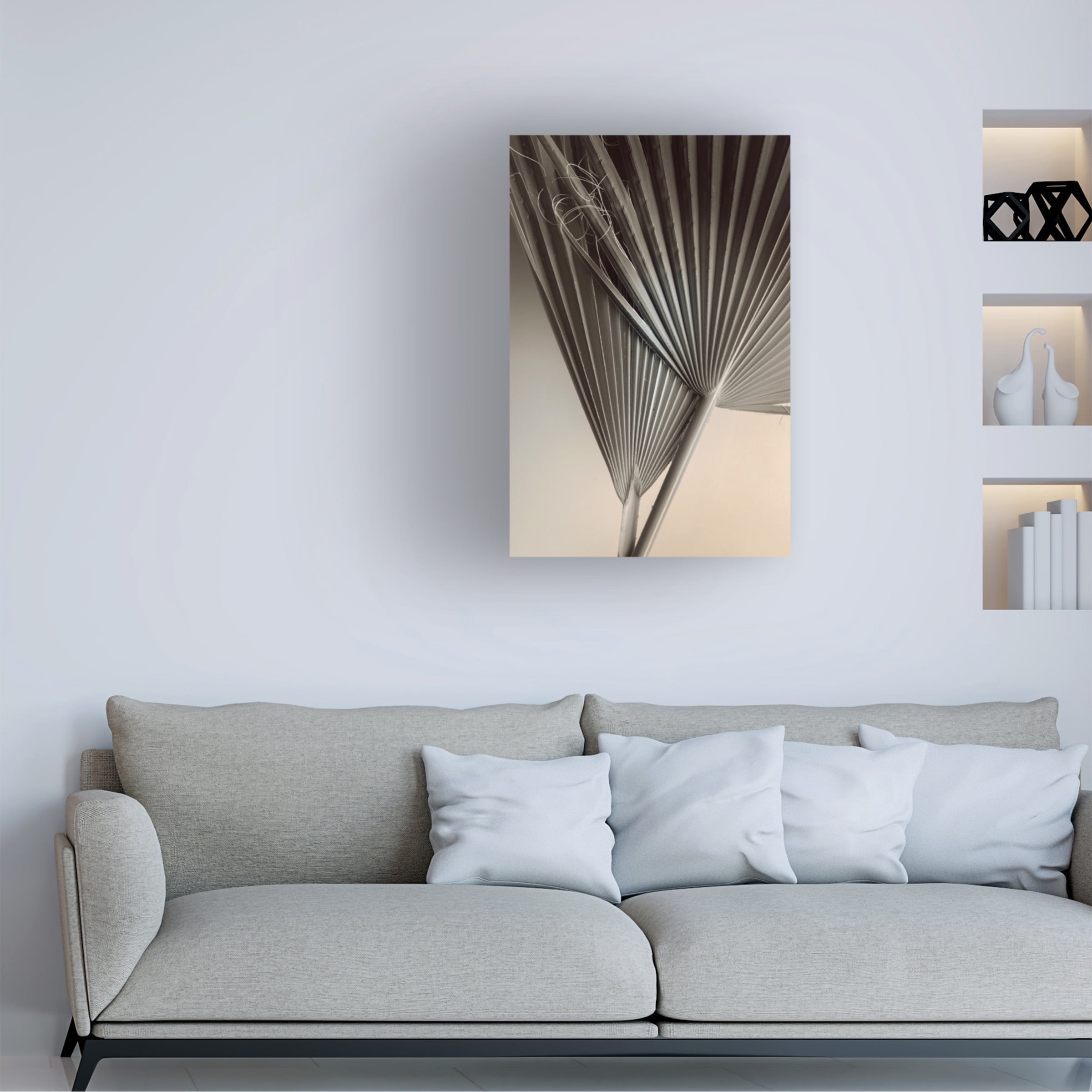Ian Winstanley 'Fan Detail 8' Canvas Art