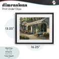 thumbnail image 4 of Stupell Industries French Country Cozy Cafe Sunlit Patio Black Framed Print Under Glass, 16 x 13, by Nan, 4 of 8