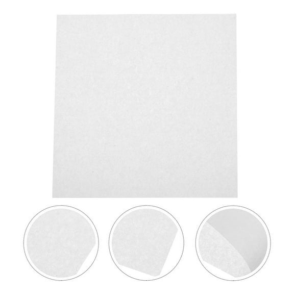 WHAMVOX 30Pcs White Flower Pressing Backing Paper 14x14in for Flower Crafting and Scrapbooking