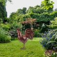 thumbnail image 3 of Estatuas de gallo estatuas al aire libre Figuras Adornos Arte trasero para jardín, césped, patio de jardin de granja Decoración de ilustraciones cobre Macarena estatuas de gallo, 3 of 8