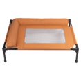 thumbnail image 1 of Estructura de cama de metal, muebles, regalos, espaciosa, transpirable, cómoda, versátil. Brown S, 1 of 9
