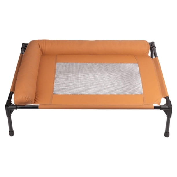 Accesorios para camas elevadas para mascotas, transpirables y multifuncionales para uso en interiores. Marrón L