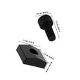 thumbnail image 2 of HEALEEP Rouleau de Retenue de Cordes pour Guitare 1 Ensemble Noir pour Accessoires de Guitare Électrique, 2 of 8