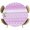 Light Purple Light Pink, variant on Elastic Fitted Round Tablecloth, Purple Pink Boho Waterproof Stretch Table Cover for 36"-44" Tables, Vintage Ethnic Tribe Abstract Art Washable Outdoor Tablecloths for Patio, Picnic, Camping