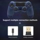 thumbnail image 4 of Autorización：Controlador de juego inalámbrico Controlador Ps4 Bluetooth Cabezal de doble cabeza Mango de copo de nieve Joystick Mando Game Pad para la consola de juegos 4 Adepaton 2033297-13, 4 of 9