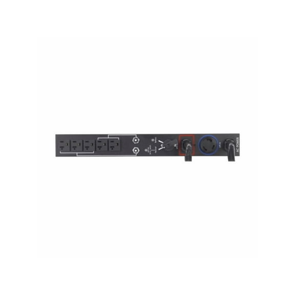 Eaton 2U 5 x 5-20R 1 x L5-30P 120V 24A Single Phase PDU EHBPL3000R-PDU1U
