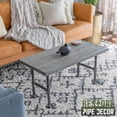thumbnail image 3 of Restore Riverstone Grey Solid Wood Coffee Tabletop, 3 of 10