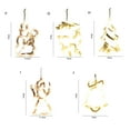 thumbnail image 7 of Riguas Christmas LED Hanging Light Snowflake Snowman Santa Claus Christmas Decoration Lights for Christmas Home Window Hanging Ornament, 7 of 7