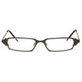 thumbnail image 2 of Harry Lary's French Optical Eyewear Ferrary Reading Glasses in Brown (456) +1.50, 2 of 2