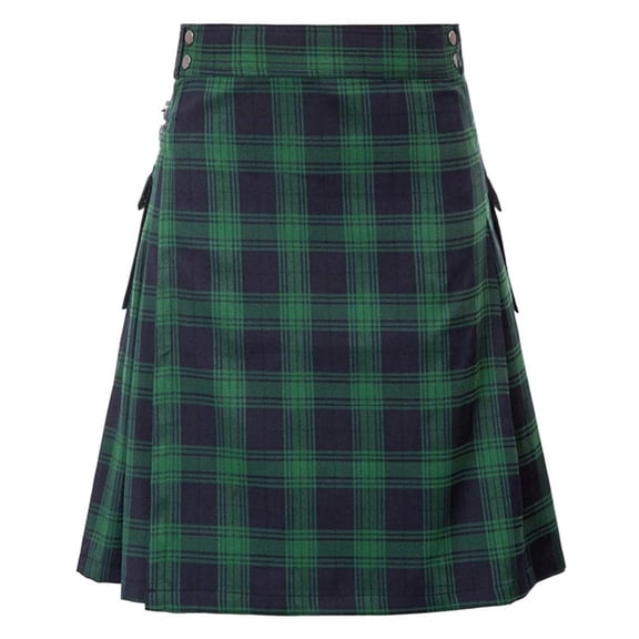 Ceisia Scotland Kilt Collection | High Waist Pleated Utility Kilts | Men's Casual Festival Wear Gift
