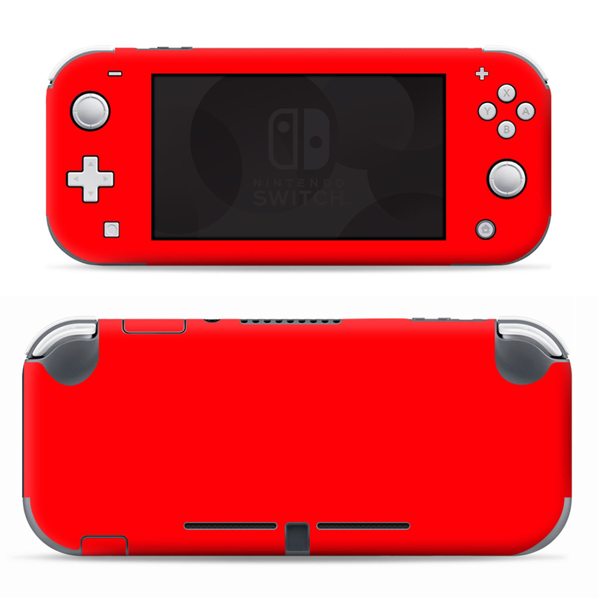 Nintendo Switch Lite Skins Decals Vinyl Wrap - decal stickers skins cover Red color - Walmart.com