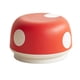 thumbnail image 3 of Reposapiés en forma de hongo, multifuncional, portátil, estable, otomano, para cambiar zapatos debajo rojo, 3 of 8
