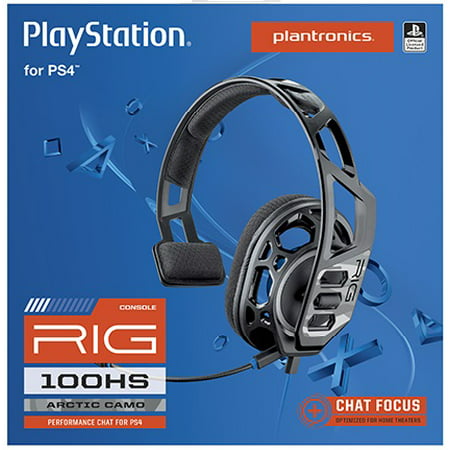 Plantronics RIG 100HS Camo Chat Gaming Headset for PlayStation