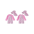 thumbnail image 2 of BemeyourBBs Toddler Baby Girl One Piece Swimsuit Kids Newborn Infant Bathing Suit Mermaid Duck Swimsuits Long Sleeve Rash Guard Half Zipper Swimwear Sunhat Set UPF 50+, 2 of 9