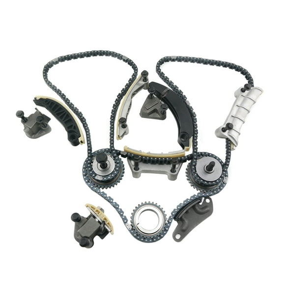 MOCA AUTOPARTS Timing Chain Kit Fit for 2015-2013 Cadillac ATS 3.6L & 2012-2008 Chevrolet Malibu 3.6L & 2011-2010 Saab 9-5 2.8L