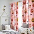 thumbnail image 5 of Blackout Kids Curtains,Cute Ghost Pumpkin Halloween Pattern Childrens Insulated Curtains Set Of 2,Bedroom Essentials,Toddler Room Decor 52"x84", 5 of 5