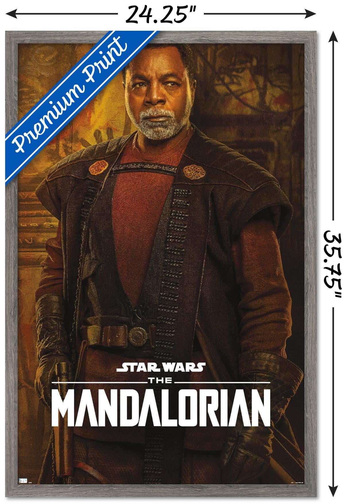 Star Wars: The Mandalorian Season 2 - Greef Karga Wall Poster