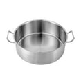 thumbnail image 4 of 2.75gal / 11 Quart Stainless Steel Large Soup Cookware Cooking Stockpot Lightweight & Lid, 4 of 10