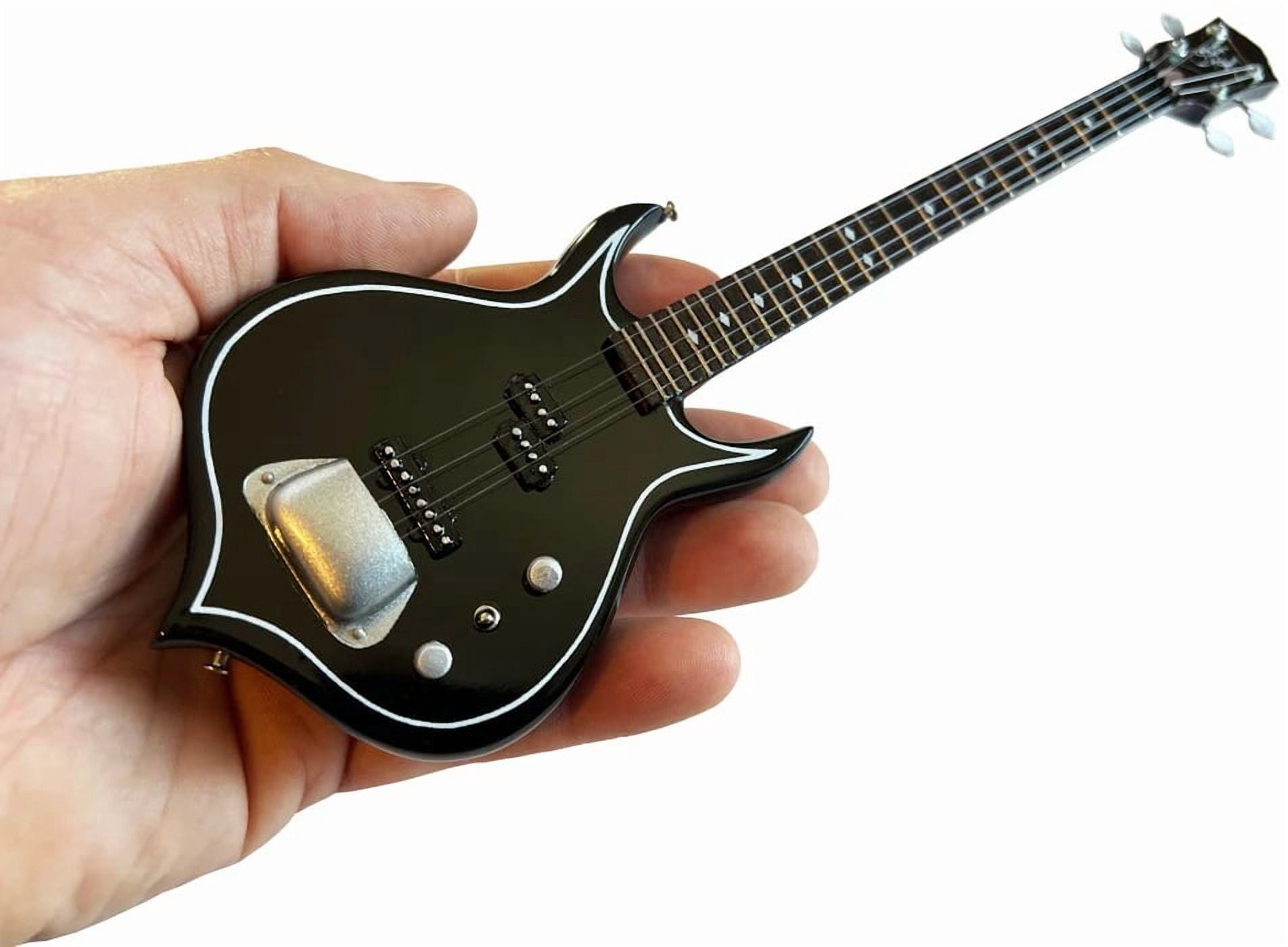 Signature Punisher 10 Inch Miniature Bass Guitar Replica Collectible
