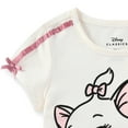 thumbnail image 2 of Disney The Aristocats Marie the Cat Short Sleeve T-Shirt (Girls), Sizes 4-6X, 2 of 4