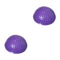 thumbnail image 1 of Bolas de yoga semicirculares Aplicación amplia Flexible y segura Vaina de equilibrio púrpura 2Conjunto Eigraketly, 1 of 6