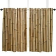 thumbnail image 4 of Bamboo Retro Shabby Plant Curtains in the Kids Bedroom Living Room Hall Window Treatments Kitchen Decoration Drapes Blinds, 4 of 6