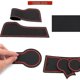 thumbnail image 4 of Compatible con la alfombrilla para ranura de puerta de Toyota, accesorio adhesivo rojo, 4 of 4