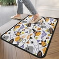 thumbnail image 4 of Halloween Ghost Pumpkin Pattern Door Rugs,Washable Non Slip Door Mats Indoor,Decorative Door Mats,Entry Mat Indoor for Entrance,Bedroom,Kitchen,Bathroom,30"x17", 4 of 6