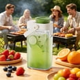 thumbnail image 4 of Gallickan Green 1000ml Cold Brew Coffee Fruit Tea Maker Sealed Portable Cold Brew Pot for Iced Tea Fruit Infusion Home Office, 4 of 5