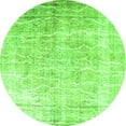 thumbnail image 1 of Ahgly Company Indoor Round Persian Green Traditional Area Rugs, 4' Round, 1 of 1