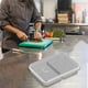 thumbnail image 5 of Caja de almacenamiento de alimentos para refrigerador | Organizador de compartimentos de plástico | Frescura hermética | Bandeja apilable que ahorra espacio | Apto para congelador a microondas |, 5 of 7