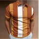 thumbnail image 3 of Tops de Algodón para las Mujeres con Cremallera de Manga Corta con Solapa Impresa Camiseta Suelta, Ligera Blusa de Cuello Redondo de Algodón de Imitación para el Hogar Y el Uso Diario, 3 of 4