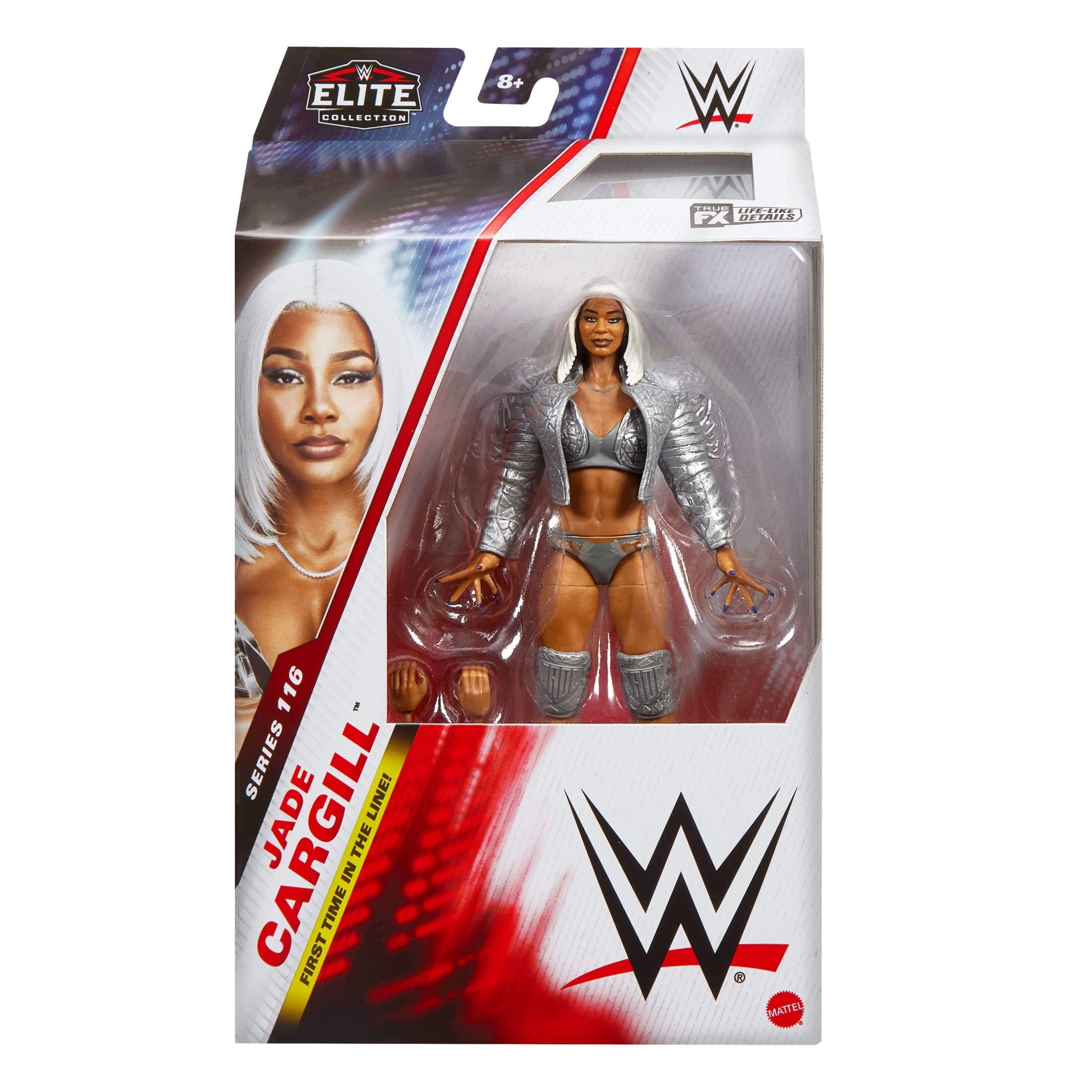 WWE Elite Jade Cargill Action Figure, Series #116 6-inch Collectible with Articulation & Accessories
