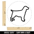 thumbnail image 2 of English Springer Spaniel Dog Outline Self-Inking Rubber Stamp Ink Stamper - Orange Ink - Mini 1/2 Inch, 2 of 7