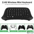 thumbnail image 3 of Wireless Keyboard Chatpad For Xbox Controller With Audio Jack, 2.4G Plug & Play Compact Keypad For Xbox Series X/S/One Controller, Low Latency Typing Accessory, 3 of 17