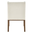 thumbnail image 4 of NPD Furniture Ethan 19" Fabric and Plywood Dining Side Chair in Cream, 4 of 11