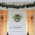 thumbnail image 4 of Kezqiaxn Christmas Wreaths for Front Door, Boho Bells Christmas Pines Door Wreath,Farmhouse Christmas Wreaths for Front Door with Pinecone Bell Rattan Wreath Countrysides Wall Door Decor, 4 of 4