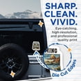 thumbnail image 2 of (2 Pack) Wyoming Stickers - Equality State Decals - Cowboy Bison Souvenir - 5" On Longest Side - Sticks to Smooth Flat Surfaces - Made in USA - BMCS17828, 2 of 7