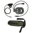 Motorcycle Helmet Headset Unilateral Headphones with U94 PTT and Nylon