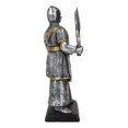 thumbnail image 4 of Suit Of Armor Medieval Knight With Axe And Large Dragon Shield Mini Figurine, 4 of 7