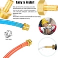 thumbnail image 4 of Jinsinto 12 Pack Hose Fittings Outer Thread and Inner Thread for Air Hose, Gas Hose, Water Hose, 4 of 5