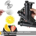 thumbnail image 3 of Shaker Bottles Mr. Pen para mezclas de proteínas, 800 ml, color negro (x2), 3 of 6