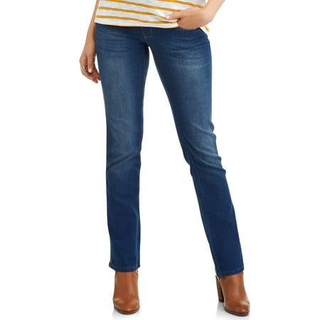 Oh! Mamma Maternity Full Panel Bootcut Jeans - Available in Plus (Best Jeans For Early Pregnancy)