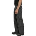 thumbnail image 3 of BRANDIT INDIVIDUAL WEAR Adult Male Pure Vintage Cargo Pants, Anthracite, Size: M (1003-12005-M), 3 of 7