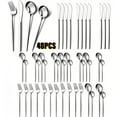 thumbnail image 1 of Silverware Set,48-Piece Stainless Steel Flatware Service for 12, Kitchen Accessories Utensils Tableware Cutlery Set,Dishwasher Safe, 1 of 6