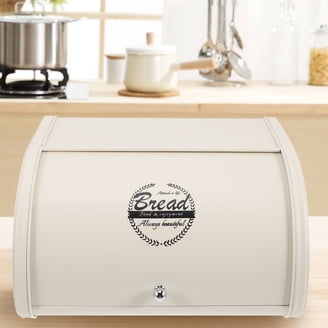 Yamazaki Home Bread Box - Two Styles, White, Steel, Horizontal